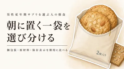 楽天でレビュー数が多い個包装オートミールクッキーと全粒粉クラッカーを比較｜原材料・常温保存で朝食を選ぶ
